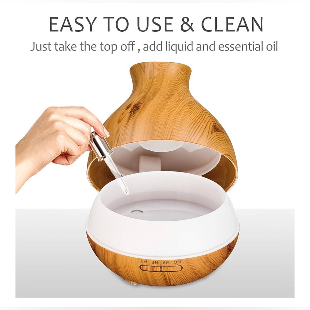 Essential Oil Diffuser Large Capacity with LED lights - Picture 5 of 5